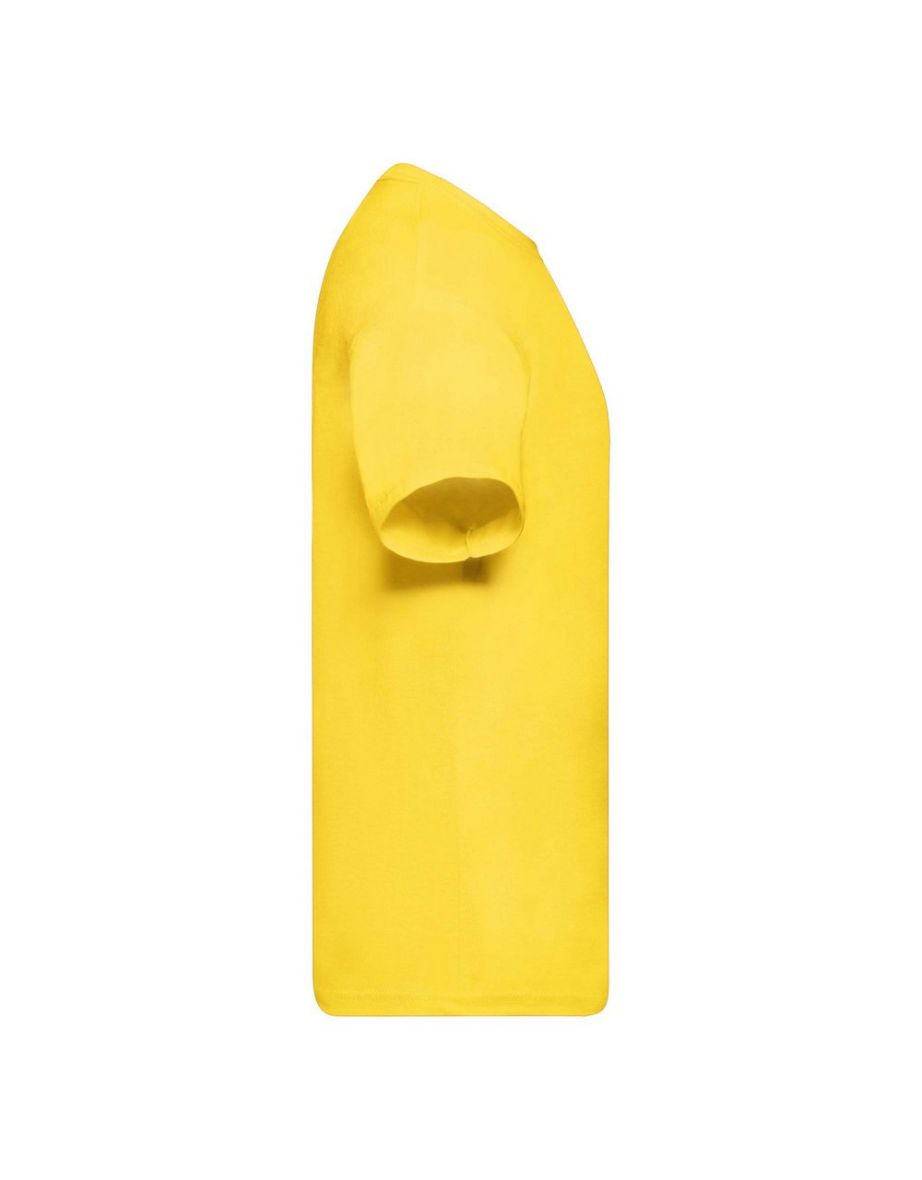 Fruit Of The Loom Mens Original Short Sleeve T-Shirt - Yellow - 1