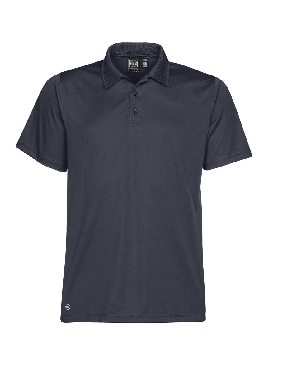Stormtech Mens Eclipse H2X-Dry Pique Polo - Navy Blue