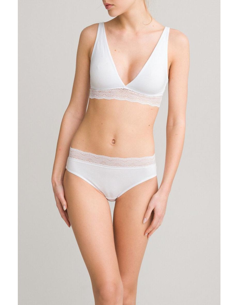 Cotton Halterneck Bra