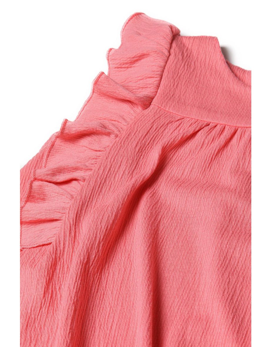 Girls Dress with frills - 3