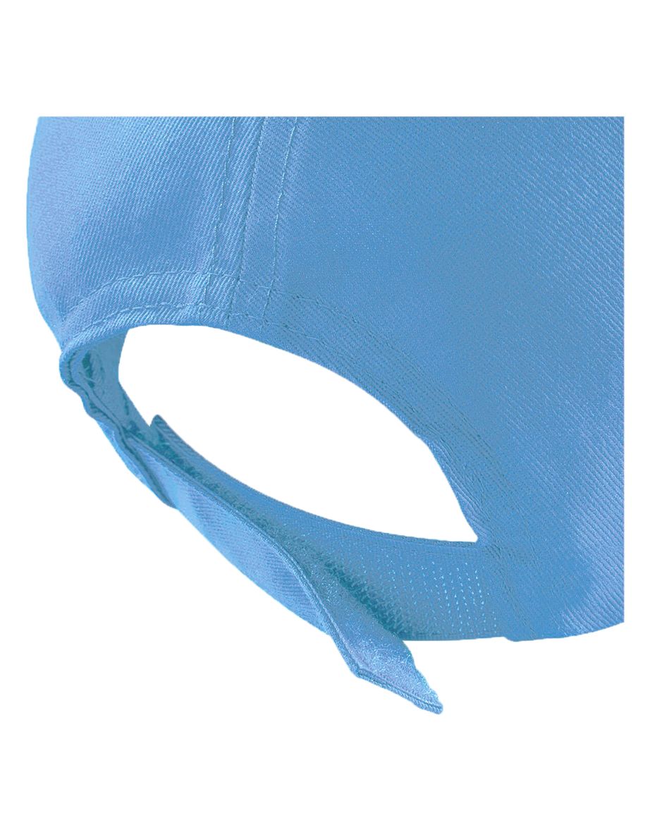 Beechfield Plain Unisex Junior Original 5 Panel Baseball Cap - Sky - 2