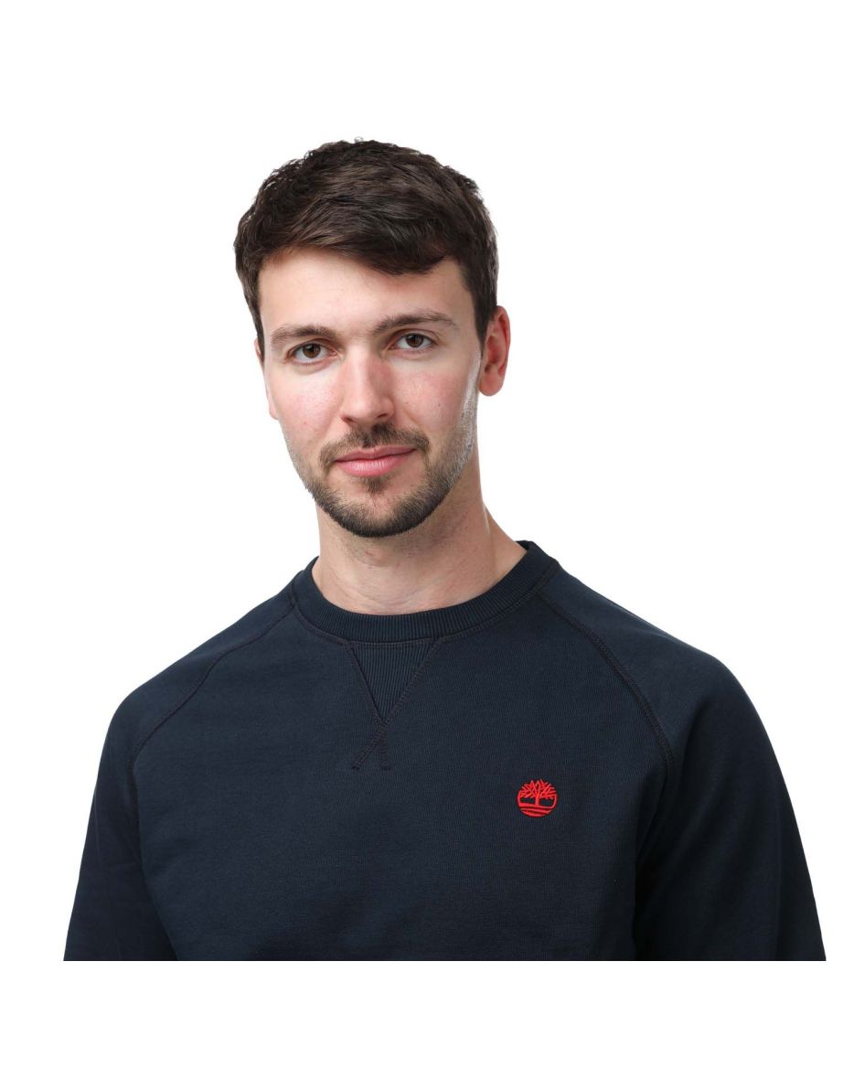 Men's Timberland Exeter River Crew Sweatshirt in Blue - 2