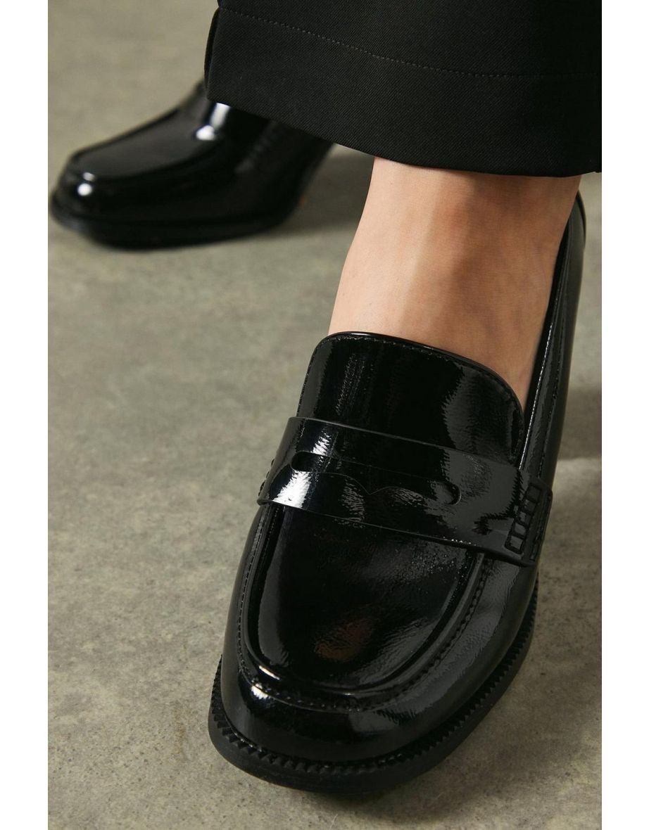 Bai Patent High Heel Penny Loafer - 3