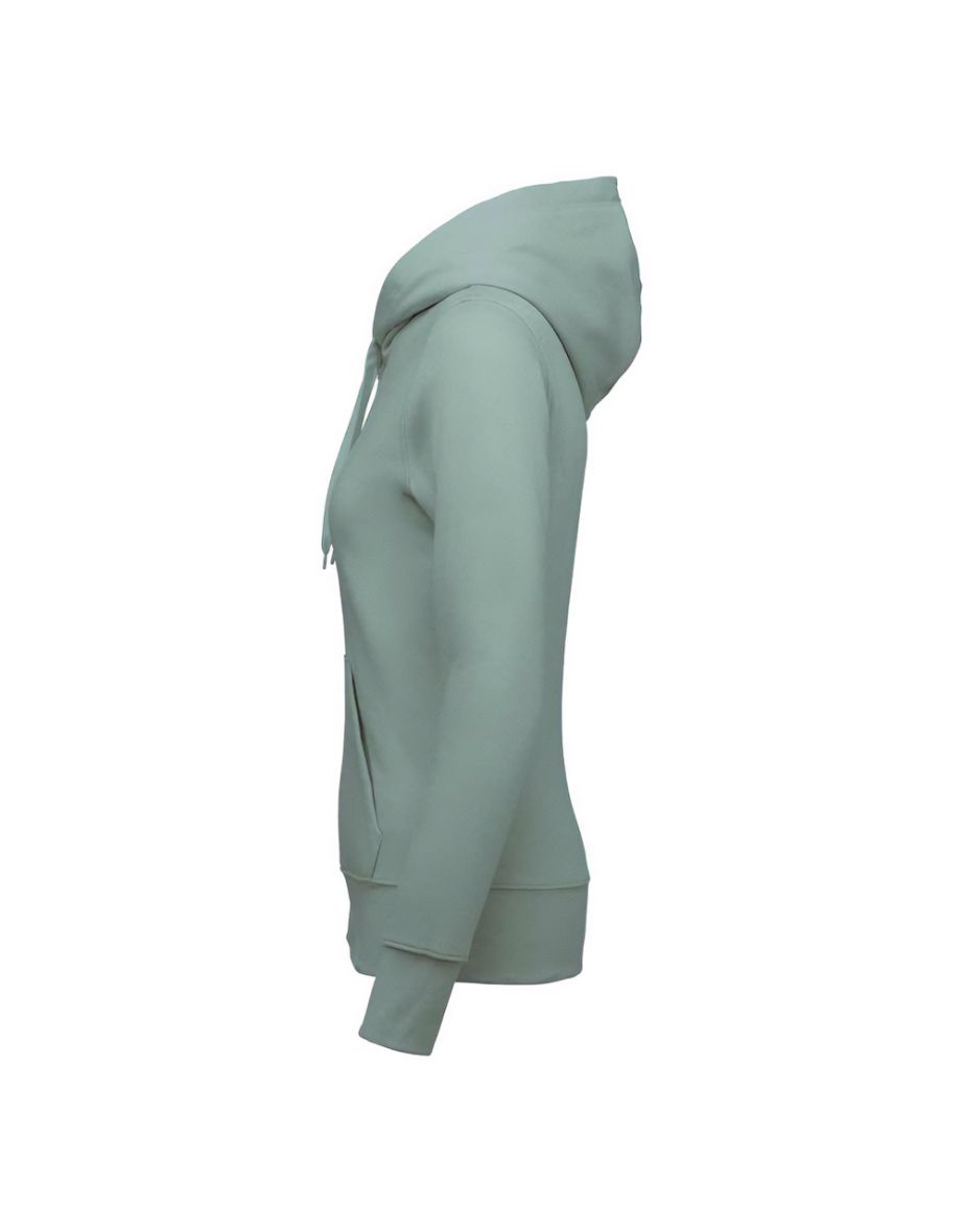 Kariban Womens/Ladies Eco Friendly Full Zip Hoodie - Sage - 2