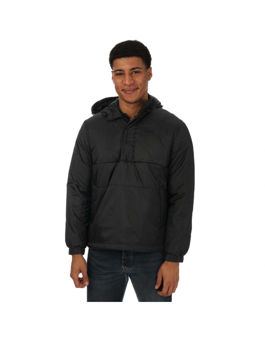 Men s Emporio Armani EA7 Logo Series Jacket in Black