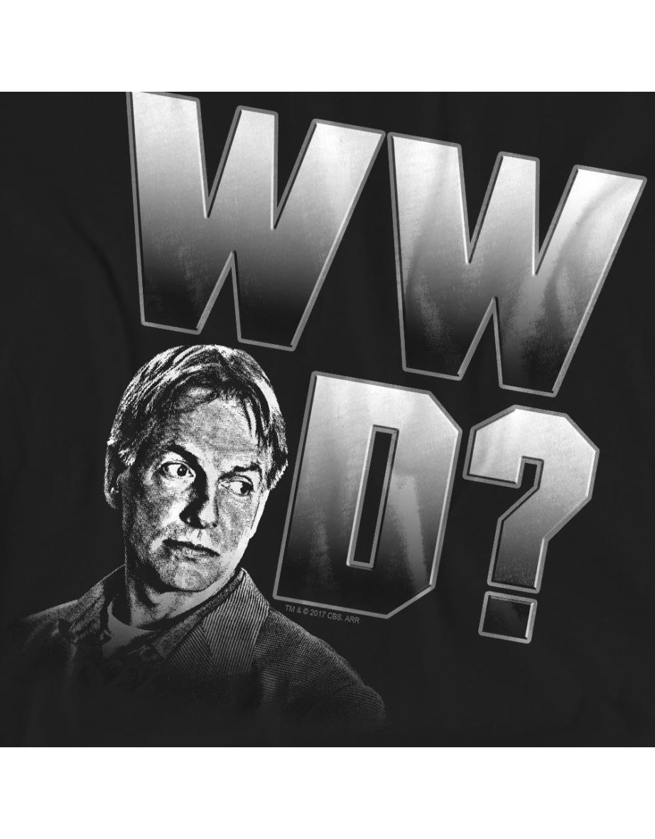 NCIS Unisex Adult What Would Gibbs Do T-Shirt - Black - 3