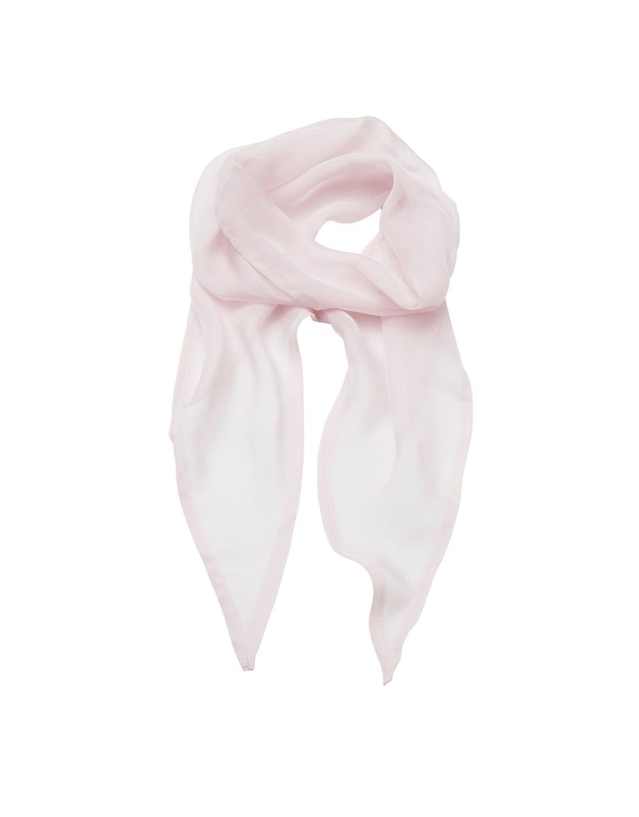Premier Ladies/Womens Work Chiffon Formal Scarf - Pink