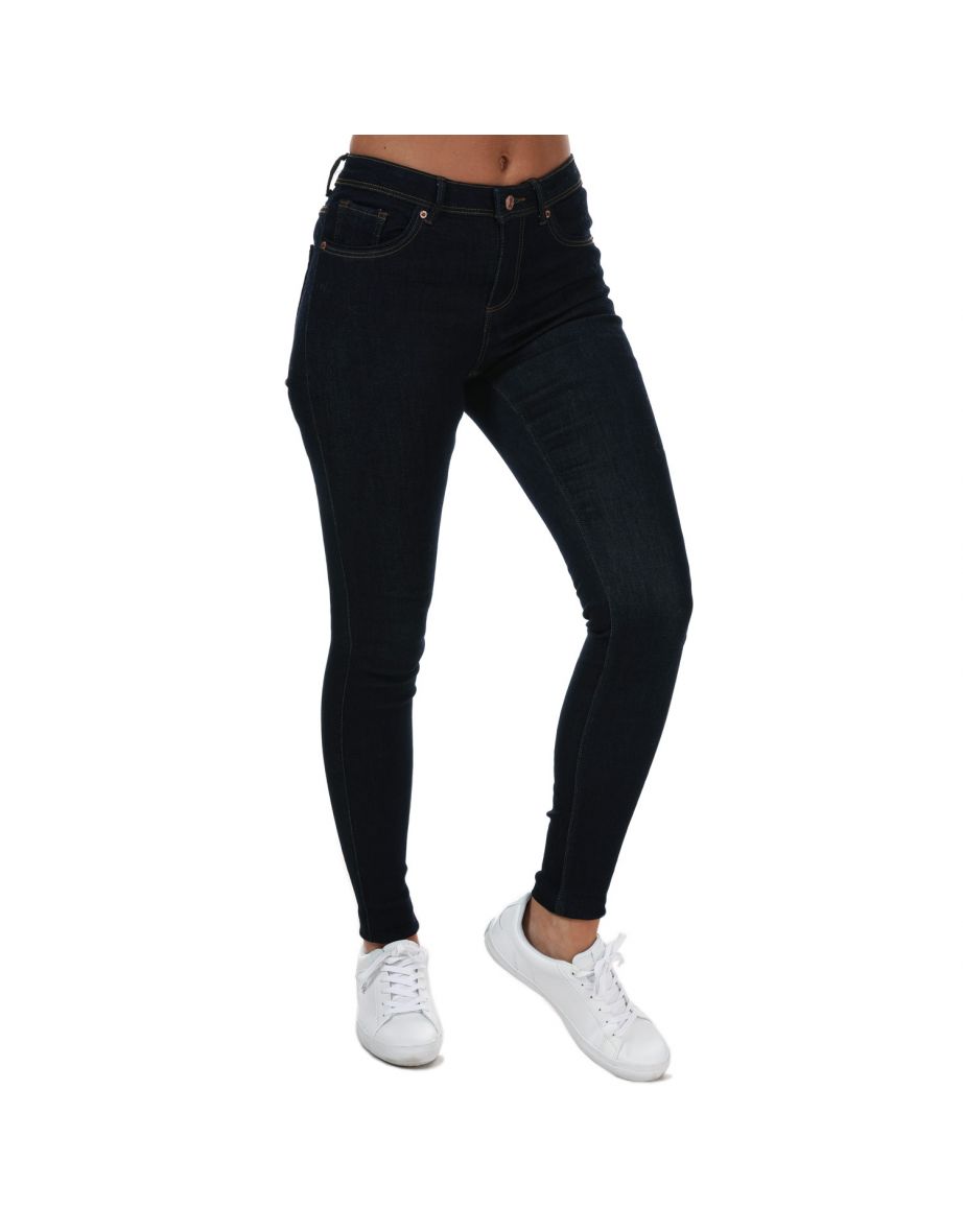 Women's Vero Moda Tanya Skinny Jeans in Blue