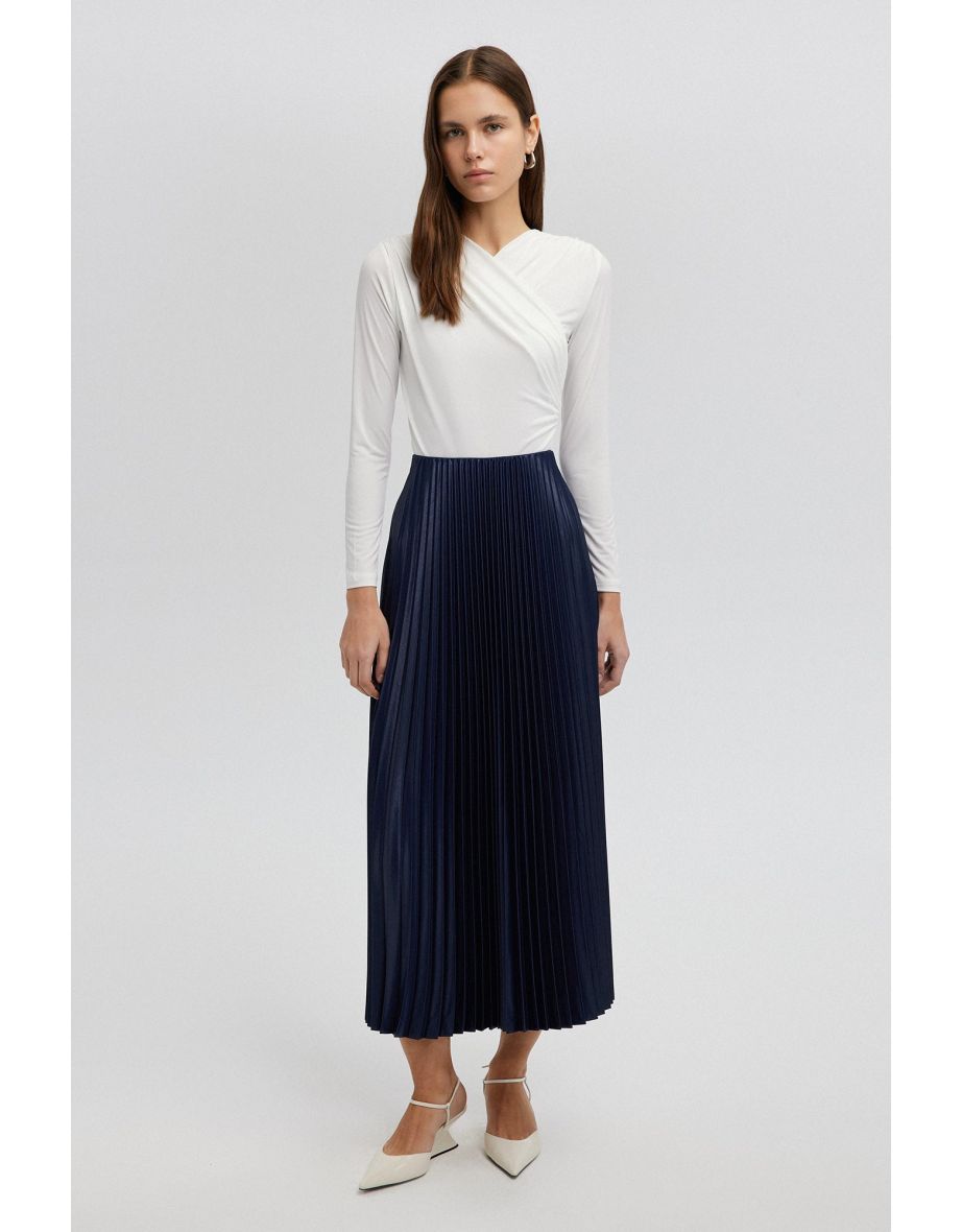 PLEATED SKIRT