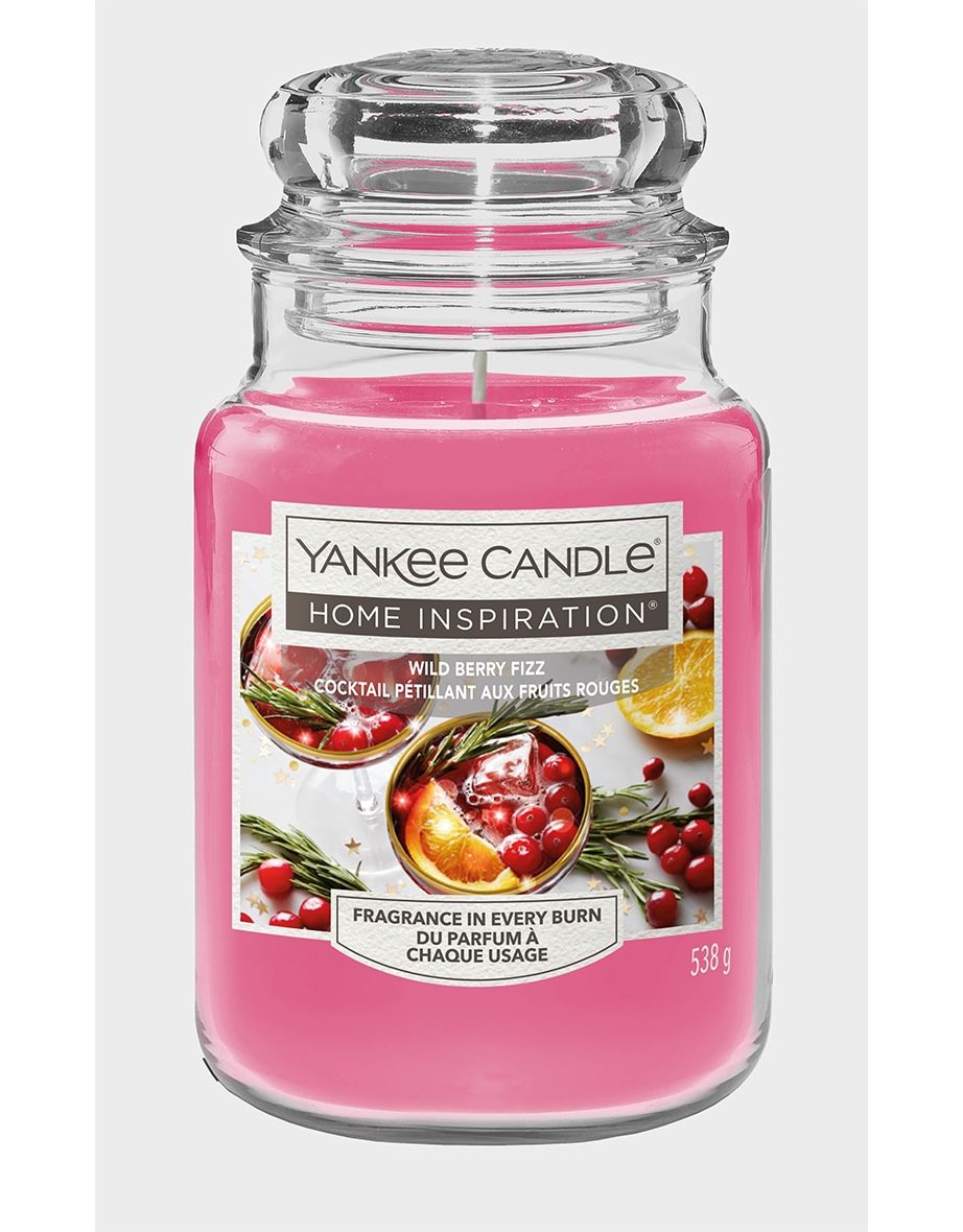 Yankee Candle Home Inspiration Wild Berry Fizz Large Jar