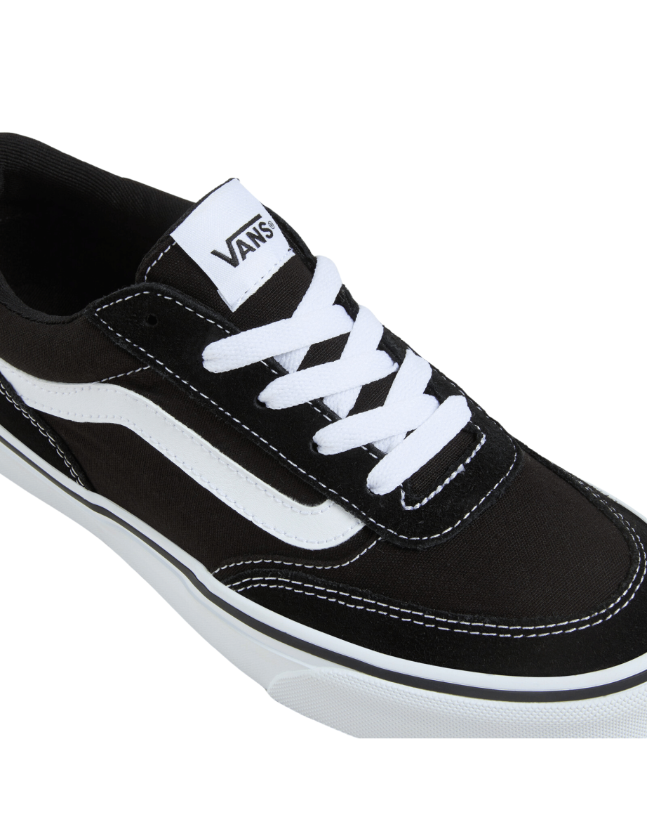Vans Womens Brooklyn Ls Suede/Canvas Trainers - 3