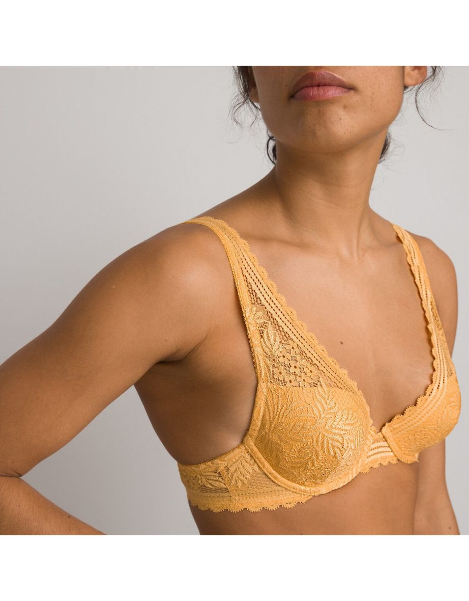 Recycled Lace Halterneck Bra - 3