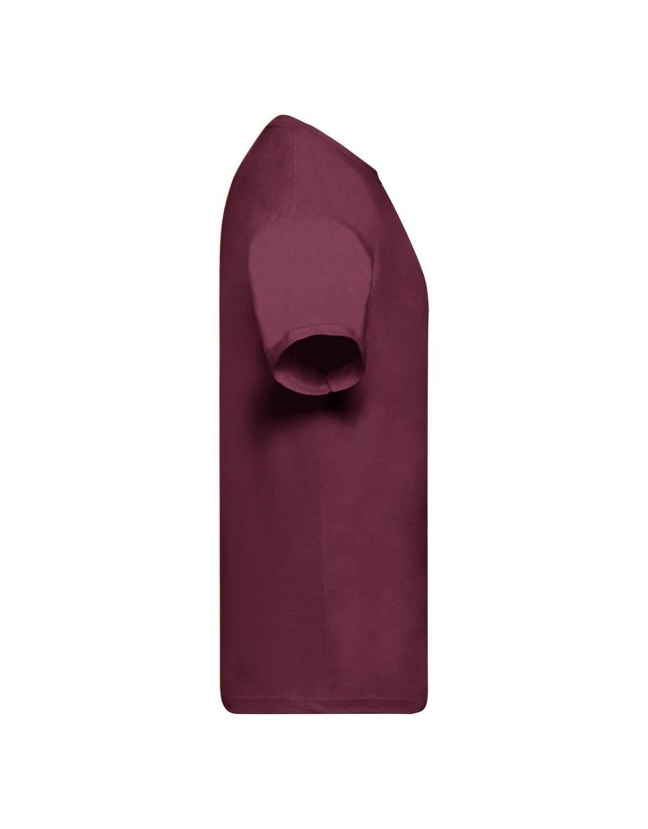Fruit Of The Loom Mens Original Short Sleeve T-Shirt - Burgundy - 1