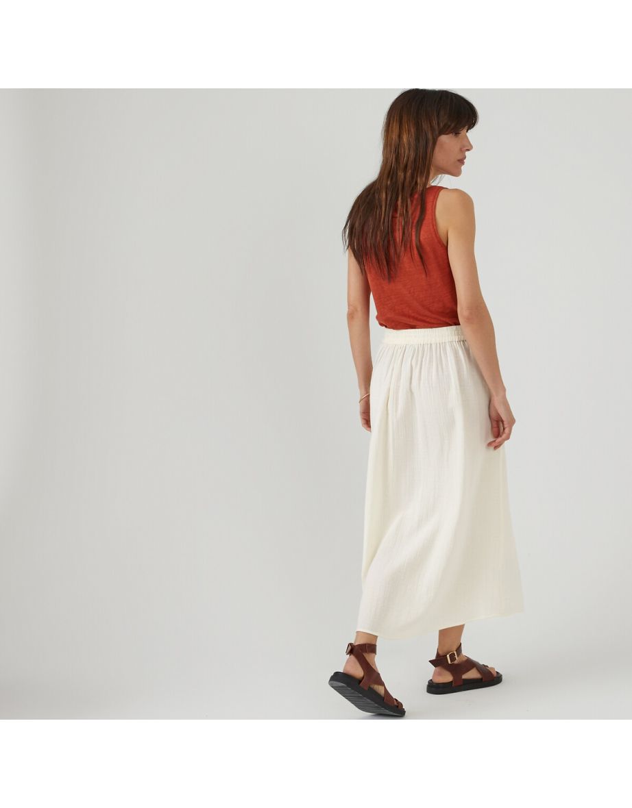 Cotton Muslin Petticoat Skirt - 3