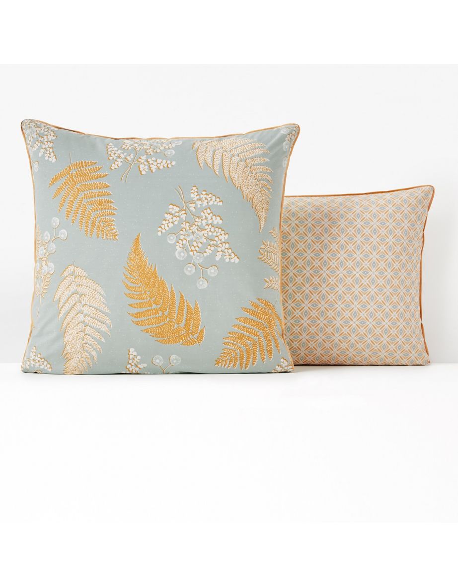 FOUGÈRE Foliage Print Cotton Percale Pillowcase