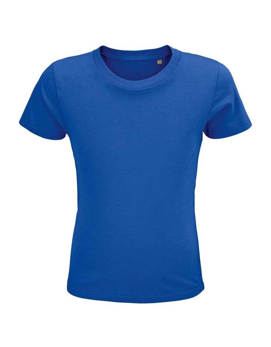 SOLS Childrens/Kids Crusader Organic T-Shirt - Royal Blue