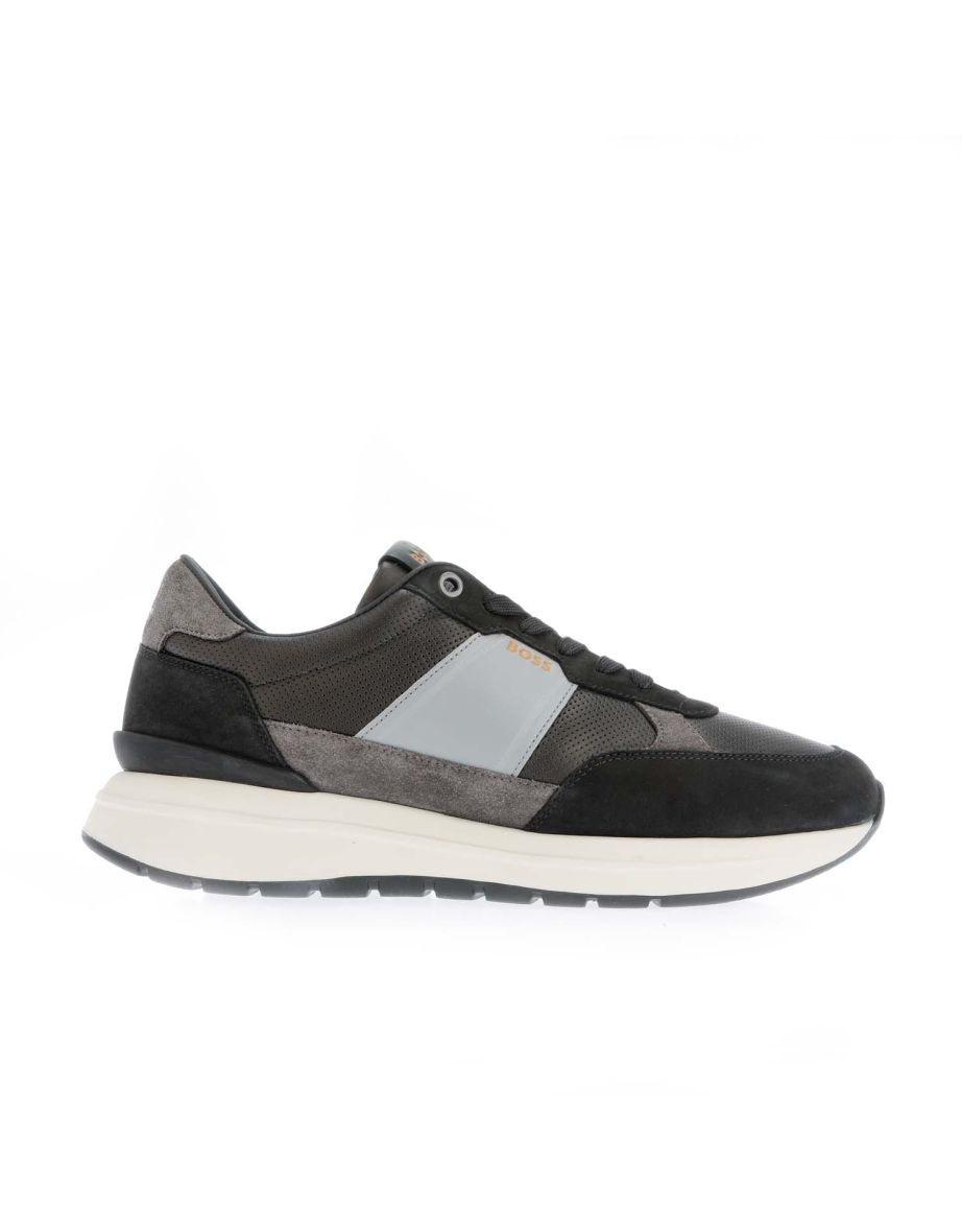 Men's Hugo Boss Low Top Trainers in Grey