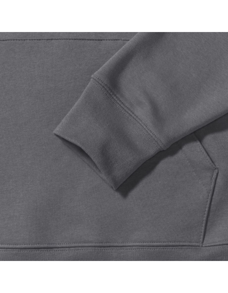 Russell Mens Authentic Hooded Sweatshirt / Hoodie - Convoy Grey - 3
