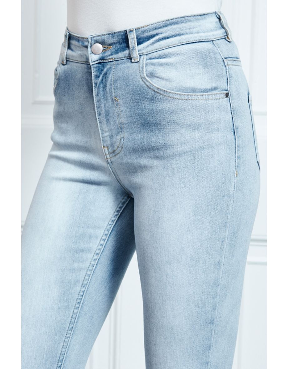 Light Wash Perfect Skinny Jeans - 4