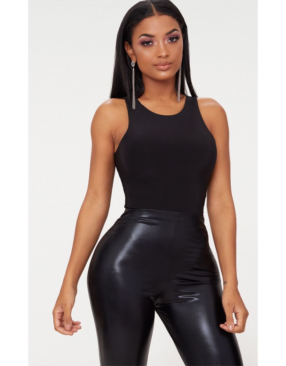 Shape Black Slinky Bodysuit