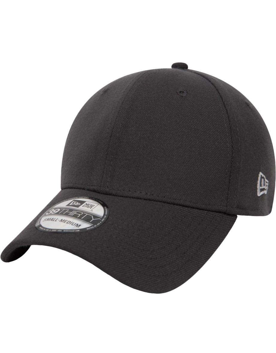 Shop New Era Mens 39THIRTY Flag Fitted Stretch Fit Baseball Cap Hat Graphite Online in Oman VogaCloset