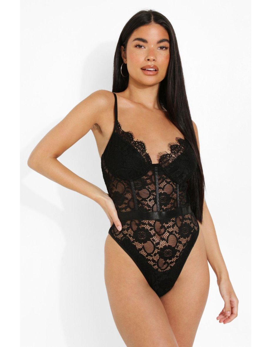 Petite lace bodysuit clearance
