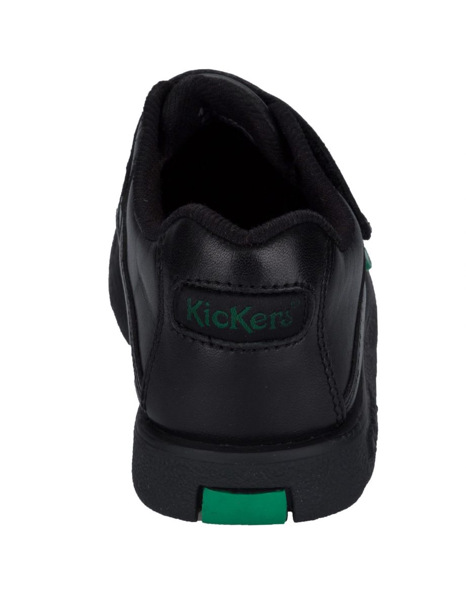 Boy's Kickers Infant Fragma Strap Shoe in Black - 4