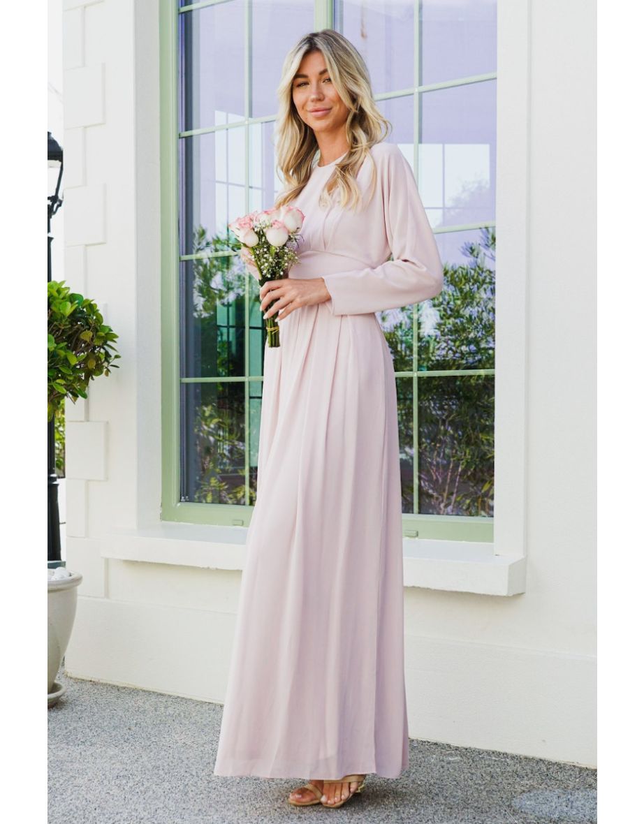 TFNC Liliana New Mink Maxi Dress