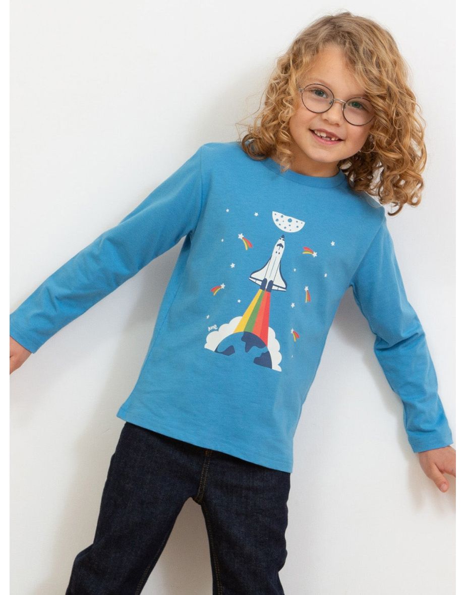 Rainbow rocket t-shirt