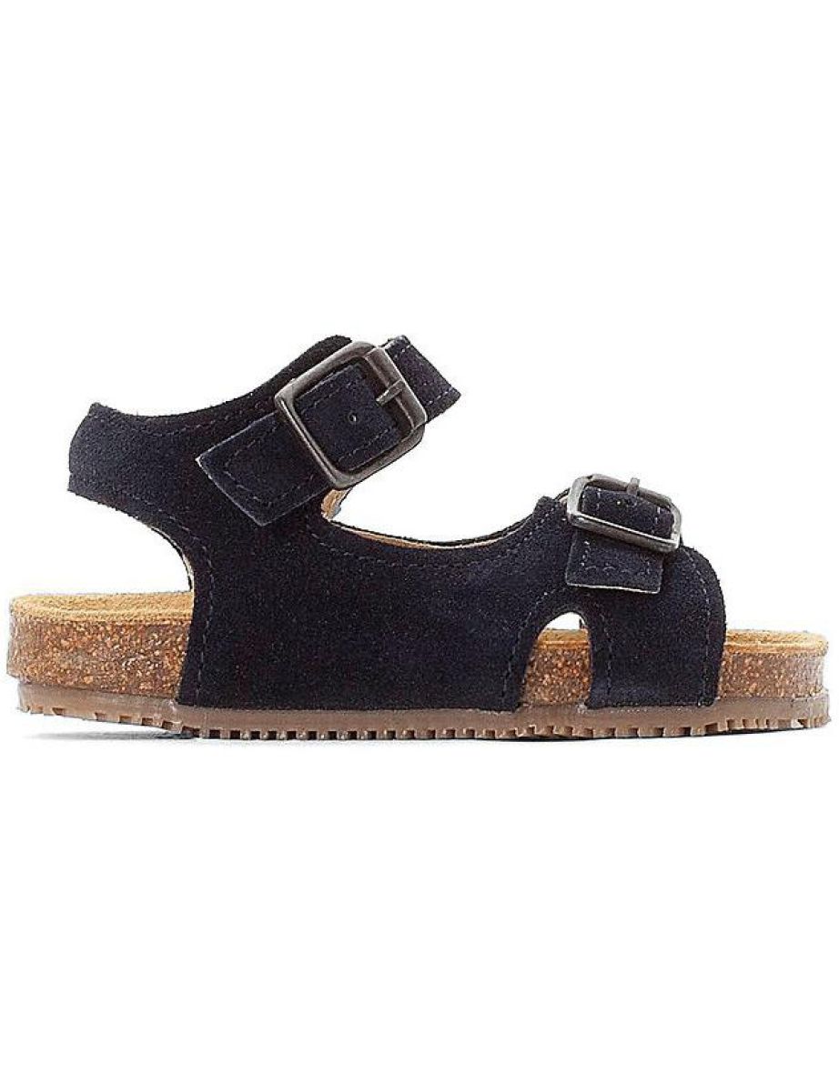 Leather Sandals with Buckles