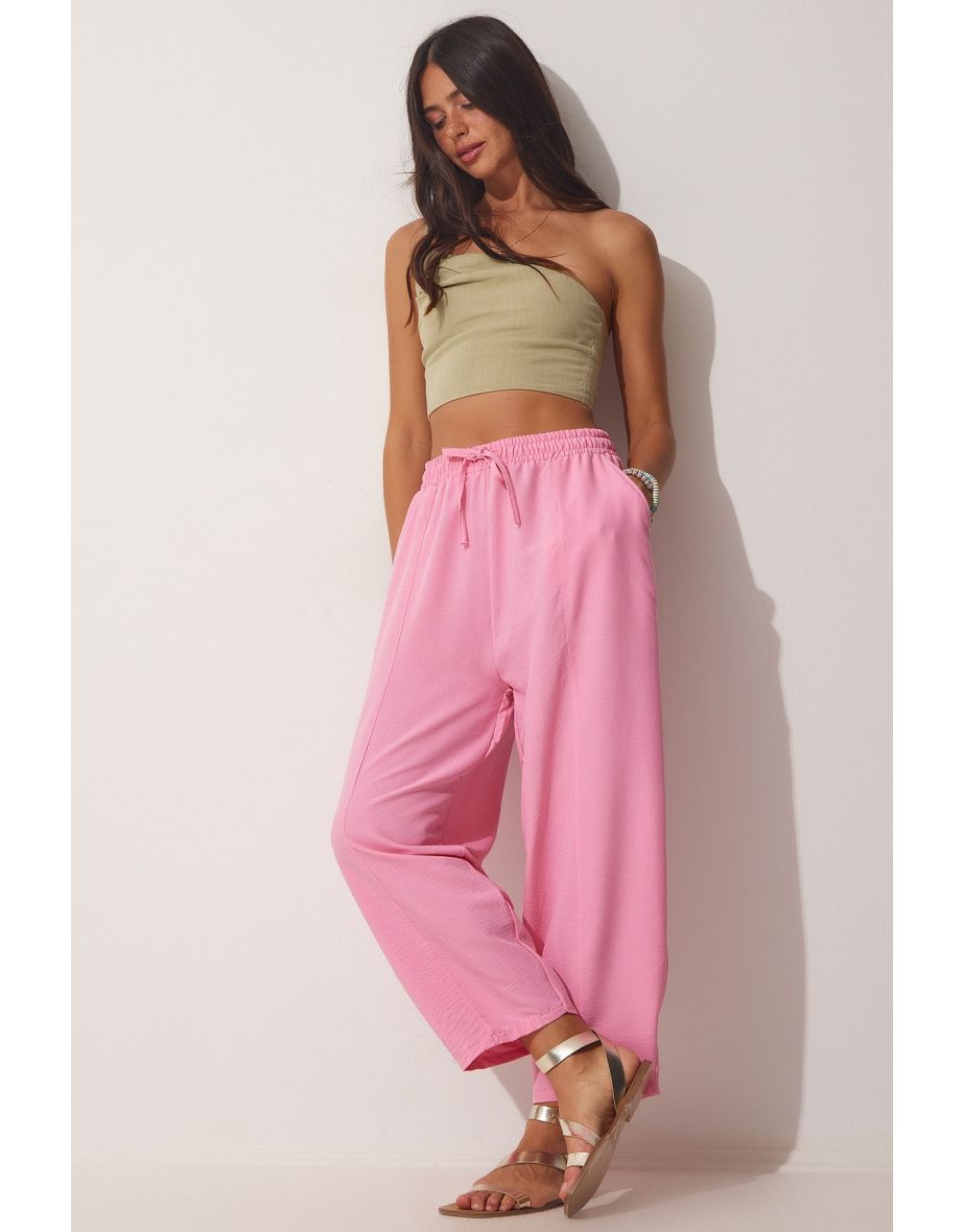 Pants - Pink - Carrot pants