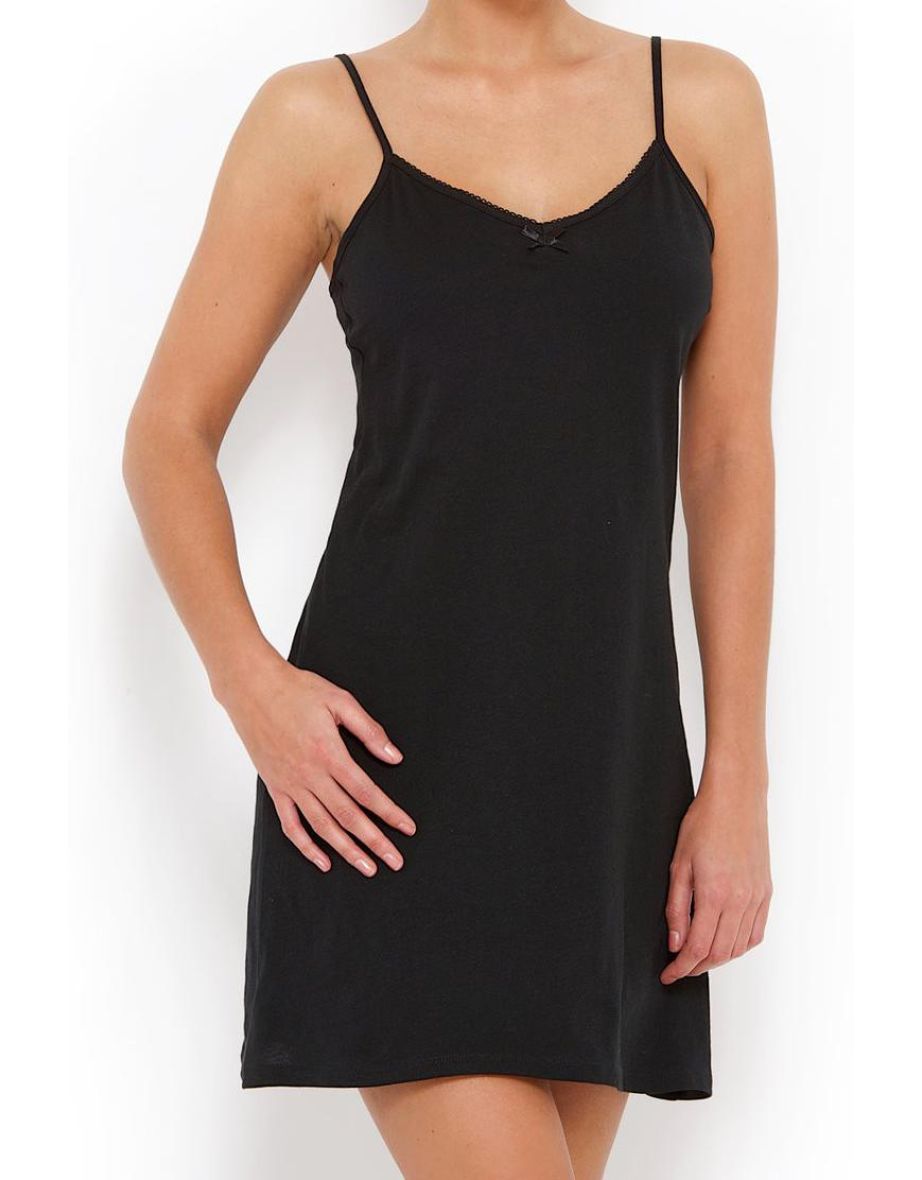 Cotton Jersey Nightie with Bow