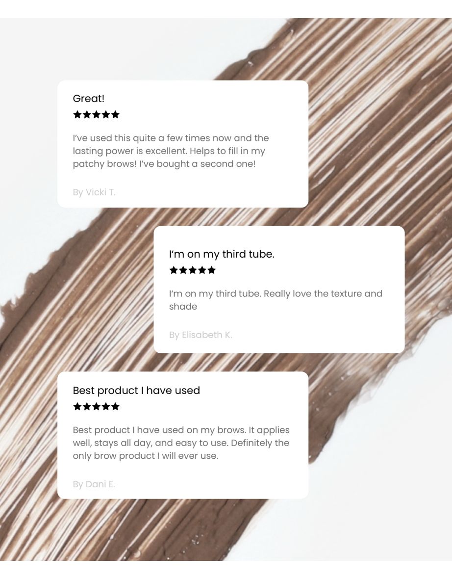 Brow Fixer Fibre Gel Sable 5ml - 6
