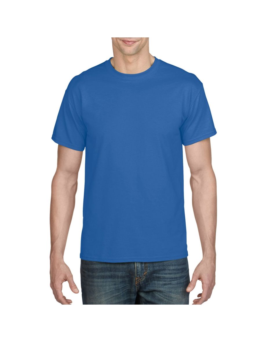 Gildan DryBlend Adult Unisex Short Sleeve T-Shirt - Royal - 3