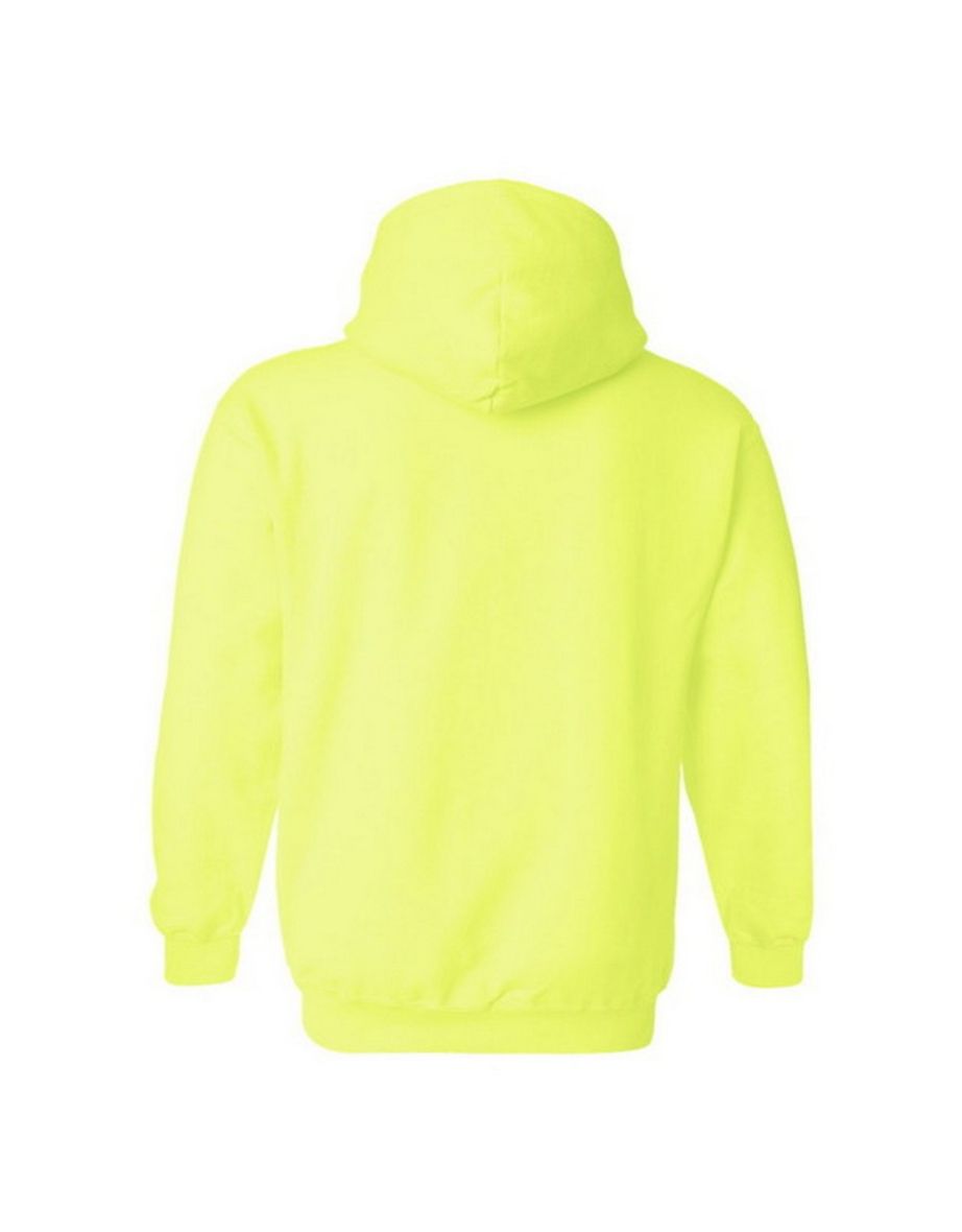 Shop Gildan Heavy Blend Adult Unisex Hooded Sweatshirt Hoodie Safety Green Online in Oman VogaCloset