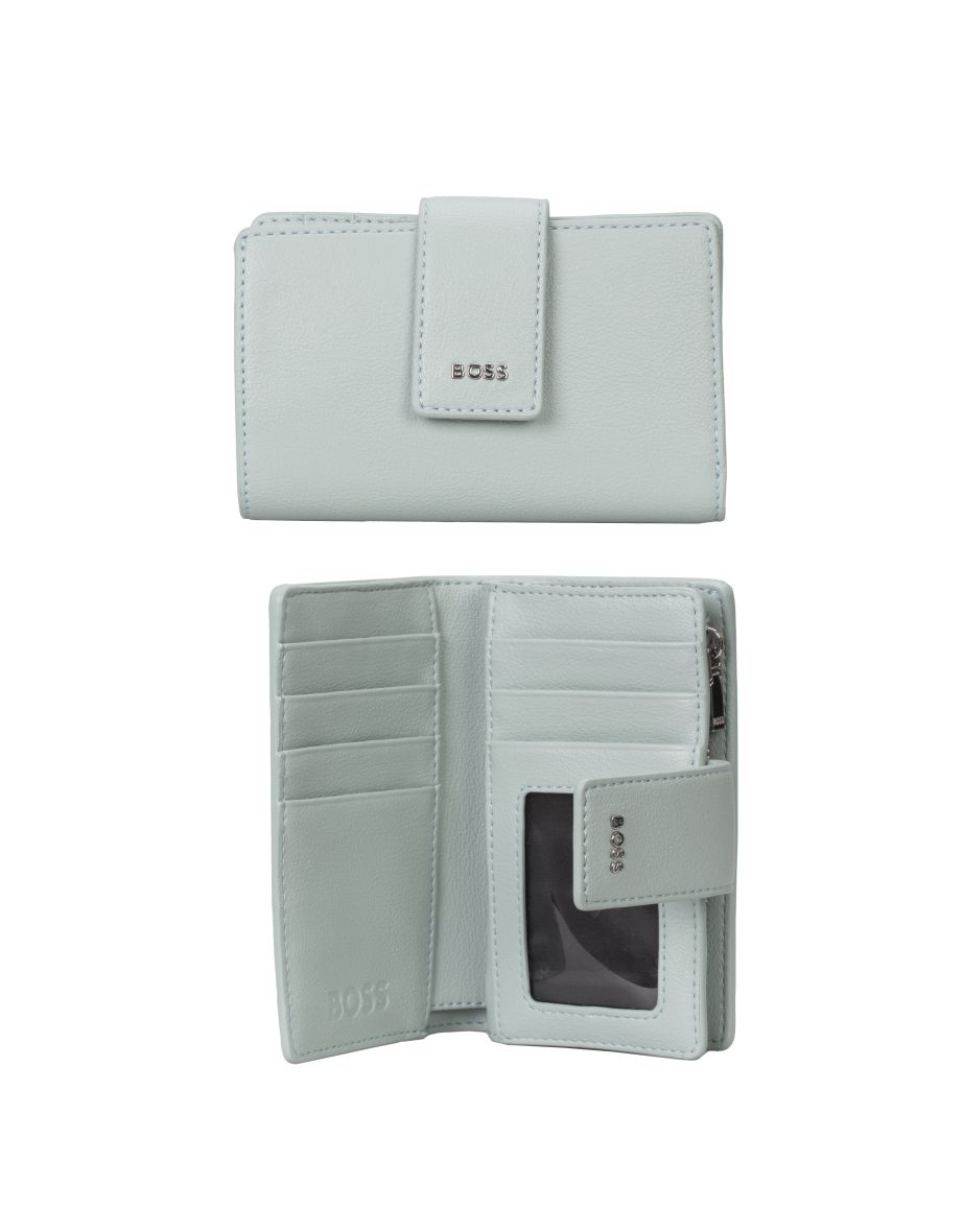Accessories Boss Abelie Push Button Wallet in Green
