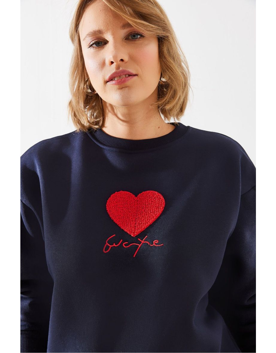 Women's Triple Thread Raised In Love Sweatshirt - 4