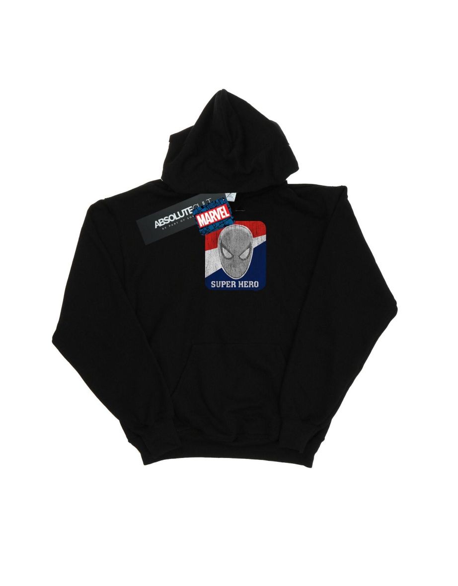 Marvel Boys Spider-Man Superhero Sports Hoodie - Black - 1
