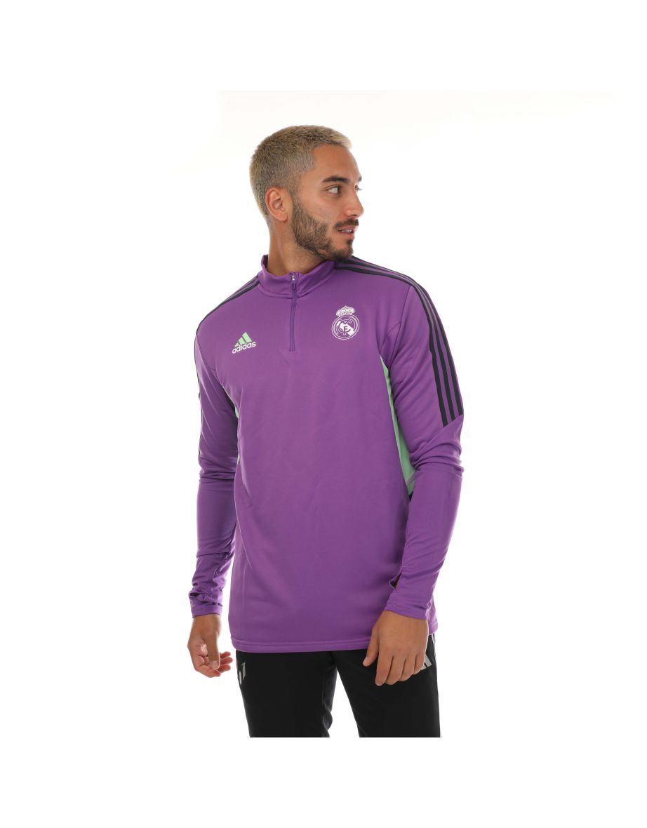 Men's adidas Real Madrid 2022/23 Training T-shirt in Purple