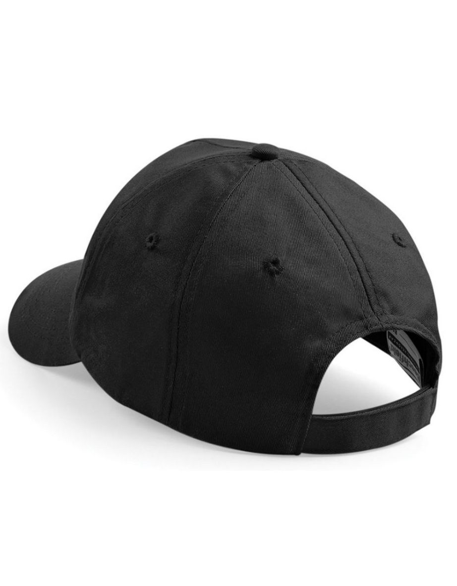 Beechfield Unisex Plain Original 5 Panel Baseball Cap - Black