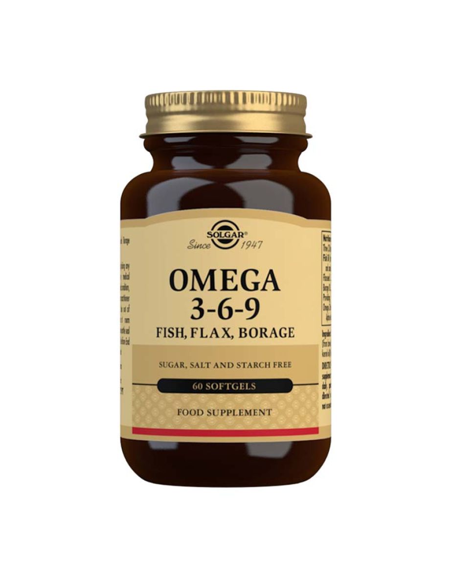 Solgar Omega 3-6-9 60 Tablets