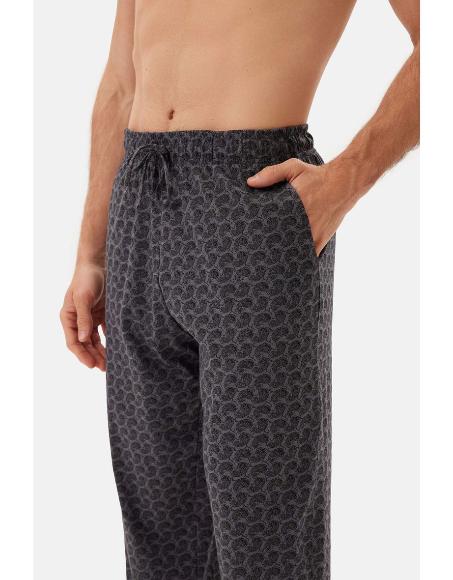 Men Trousers PJ's Regular Fit Long Leg - 4