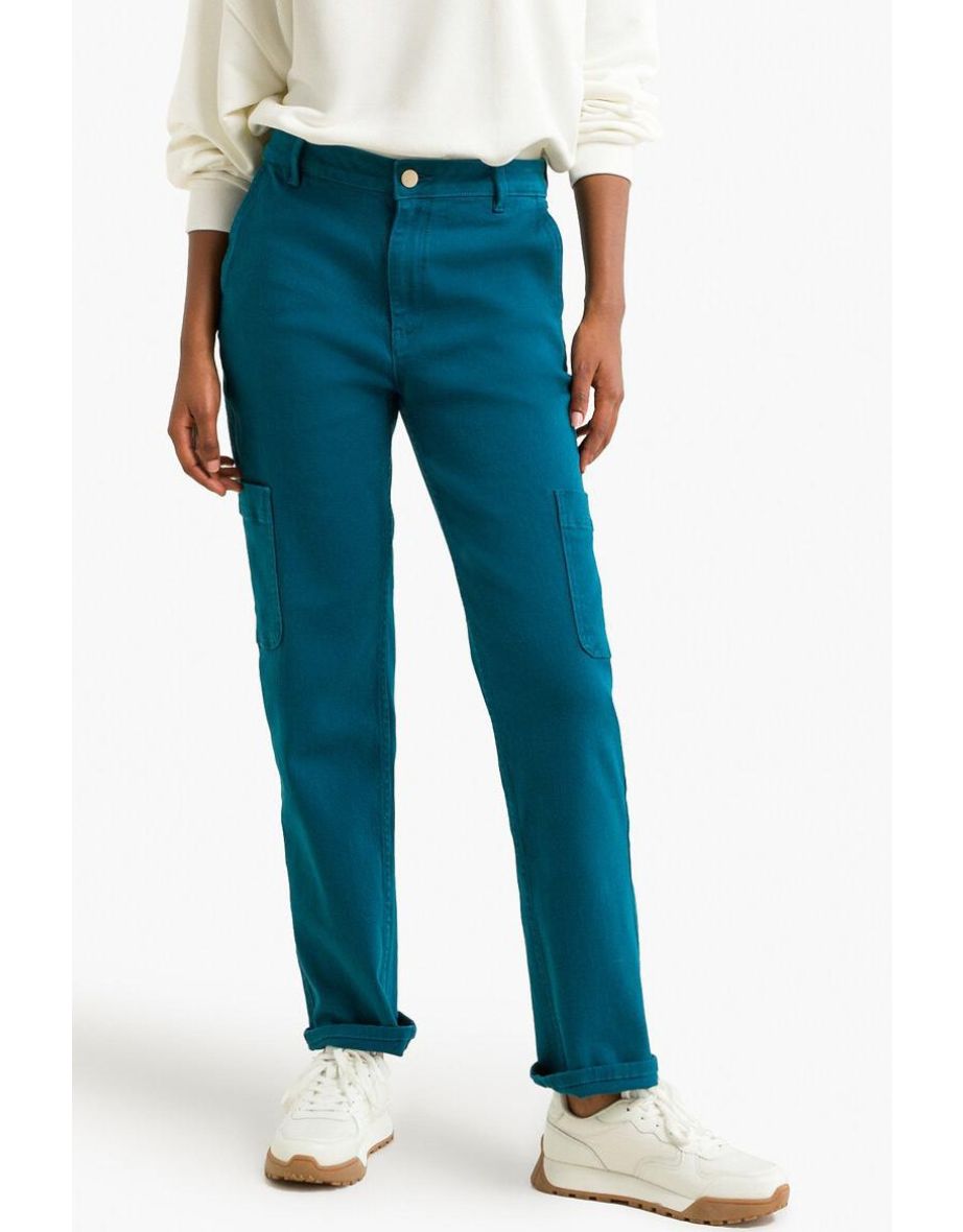 Cotton Cargo Trousers