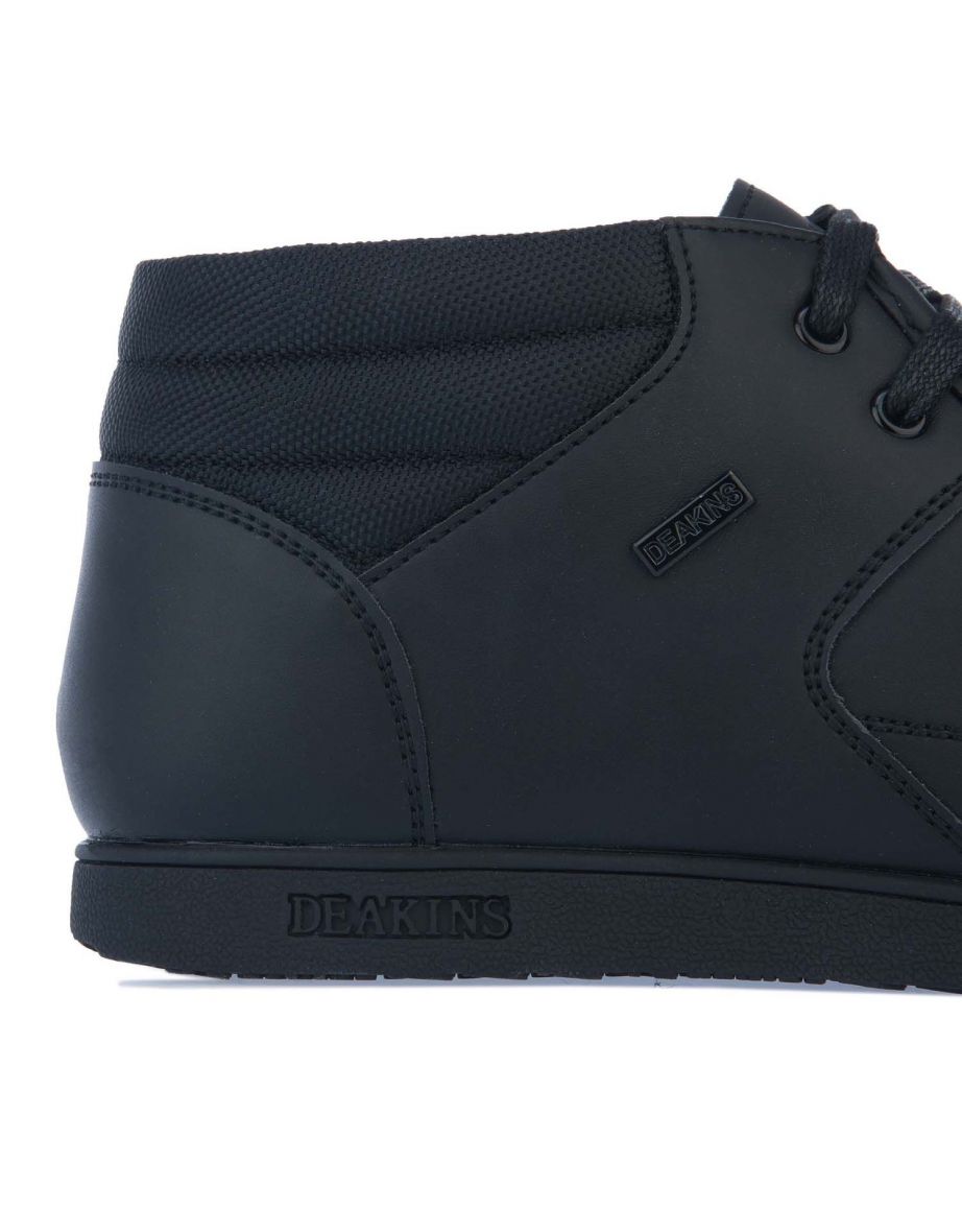 Men's Deakins Cobbler Back to School Boot in Black - 5