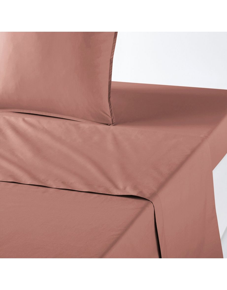 Organic Cotton Percale Flat Sheet - 1