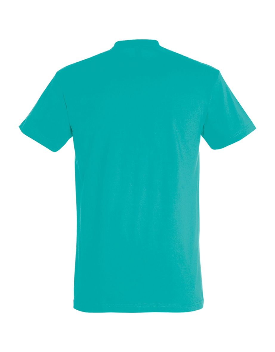 SOLS Mens Imperial Heavyweight Short Sleeve T-Shirt - Caribbean Blue - 1