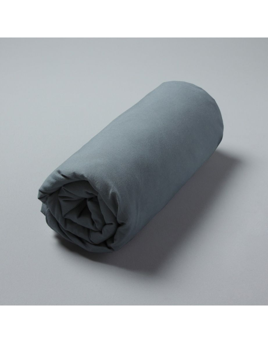 GYPSE Pre-Washed Cotton Voile Fitted Sheet - 1