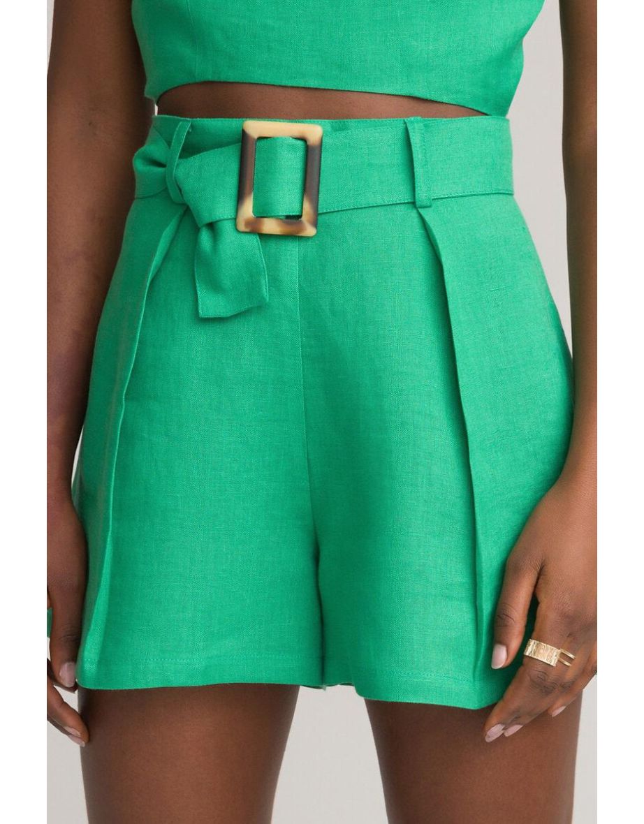 Linen Shorts, Made in France