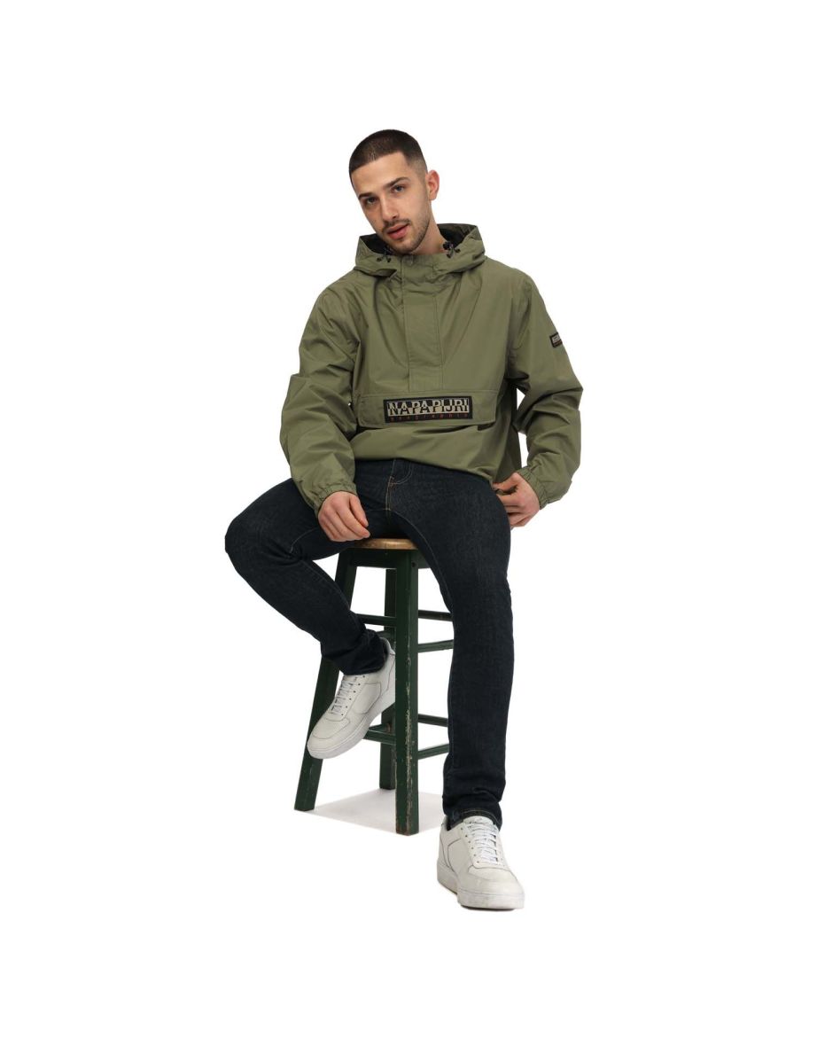 Men's Napapijri Freestrider 1 Jacket in Green - 6