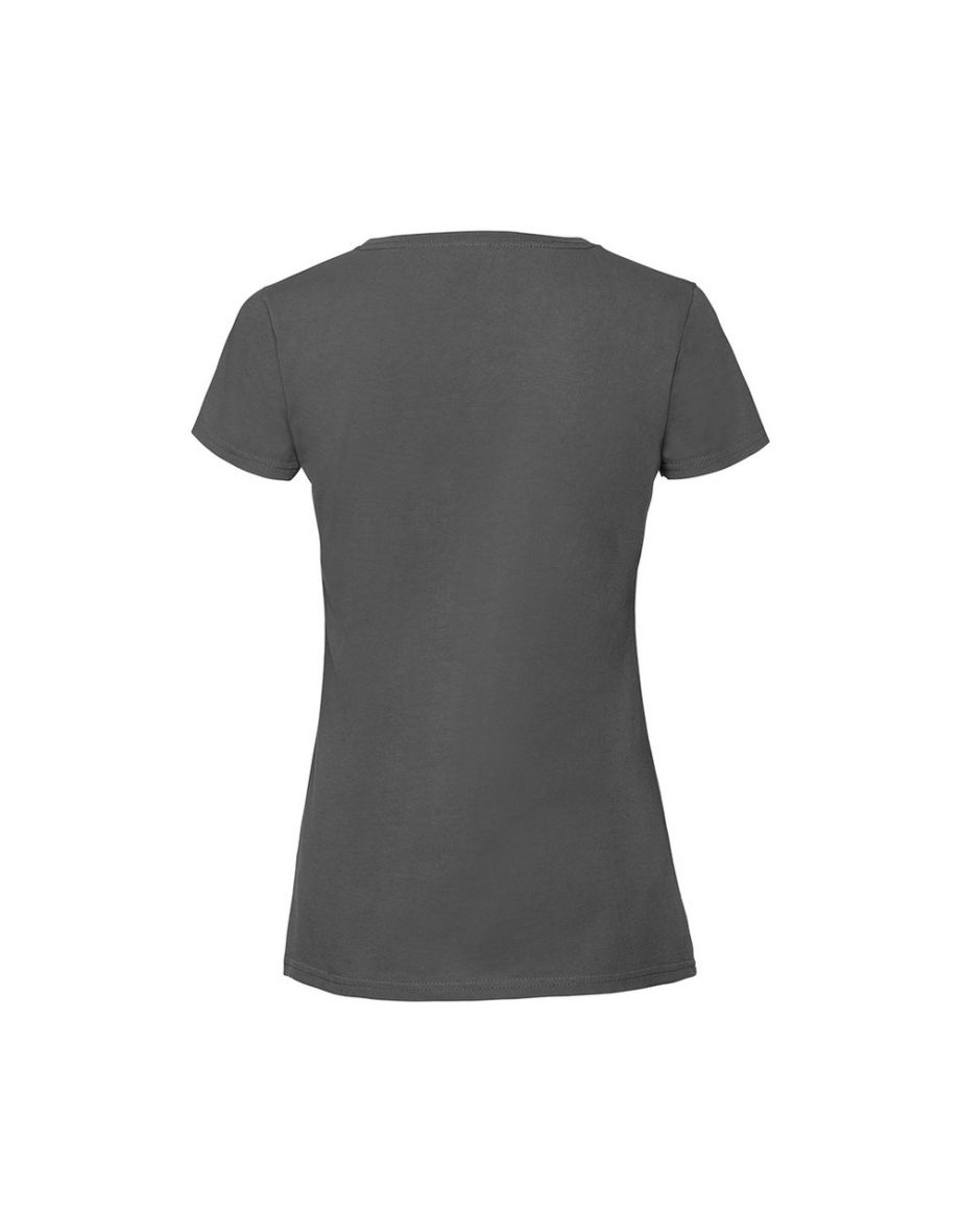 Fruit Of The Loom Womens/Ladies Ringspun Premium T-Shirt - Pencil Grey - 1